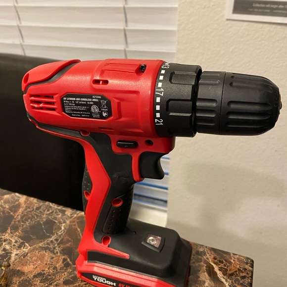 Hyper Tough 8v Max Lithium Battery AQ75046G Drill NO CHARGER - Picture 13 of 13